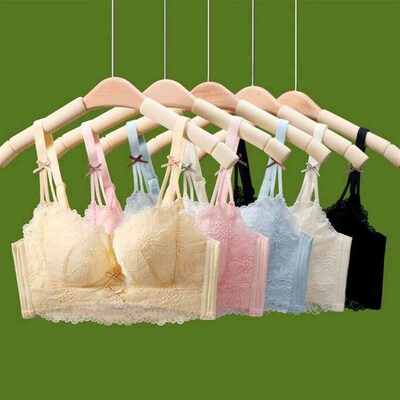 Underwear Womens Rimless Small Chest Push-up Thickened Moda