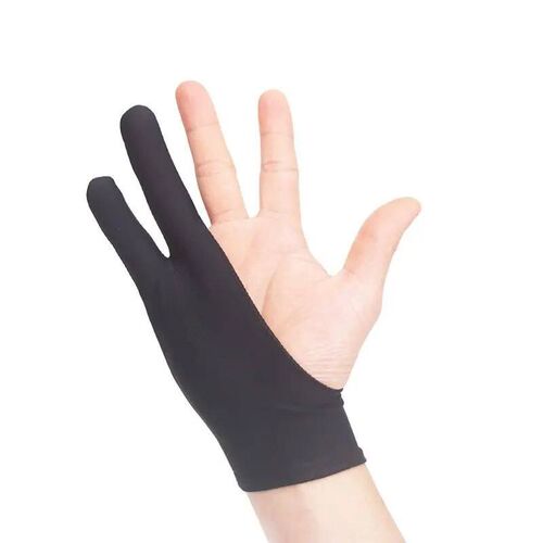 2 Fingers Drawing Glove Anti-fouling Artist Favor Any Graphi