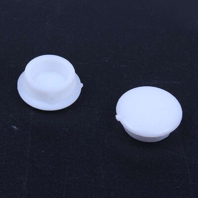 Blanking End Caps 10mm Dia Plastic Round Tubing Tube Inserts