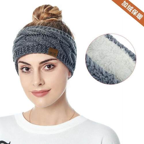 Newest Wide Knitting Woolen Headband Winter Warm Ear Women T