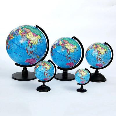 1pc Educational Globe for Teaching, HD English World Map