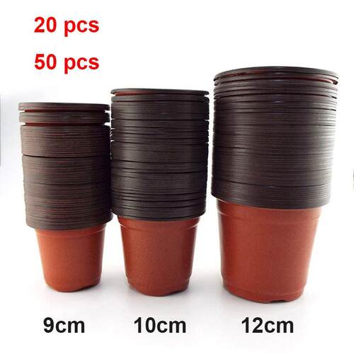 Flower Pot Plastic Grow Box Fall Resistant Tray For Home Gar