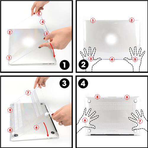 Crystal /Matte Laptop Case For Microsoft Surface Laptop Go 1
