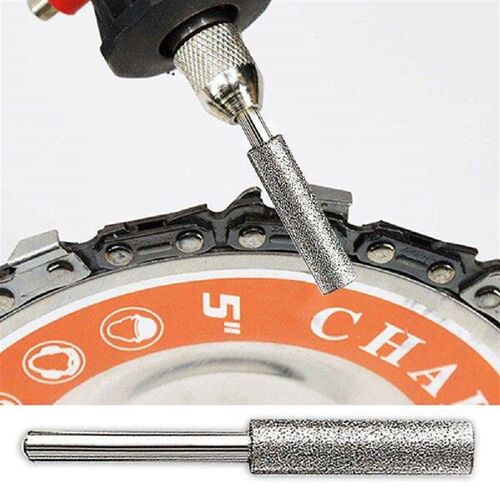 5pcs/Set Diamond Coated Cylindrical Grinding Stone Heads