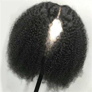 Curly Brazilian Braids Afro Human Hair Wig Cap Wigs