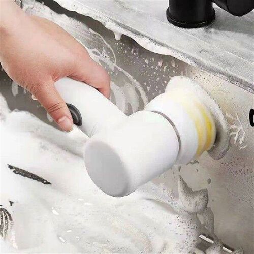 5 In1 Electric Scrubber Rechargeable Cleaning Tools Brush