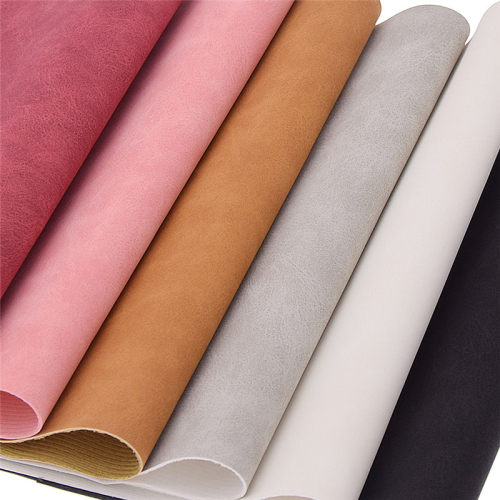 Lychee Life 21x29cm A4 Faux Suede PU Leather Fabric For Garm