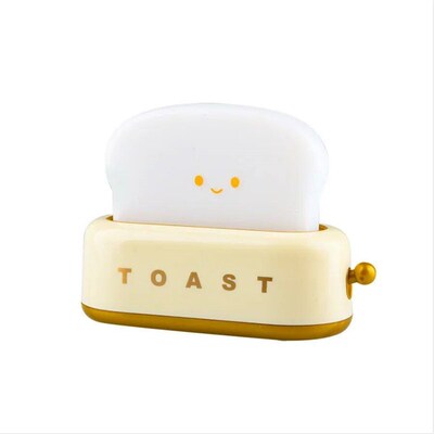 Bread Toast Light Toaster Nightlight Creative Rechargeable L