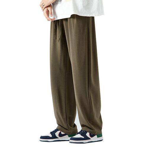 Pants Mens Spring and Summer Straight Casual Trousers Sprin