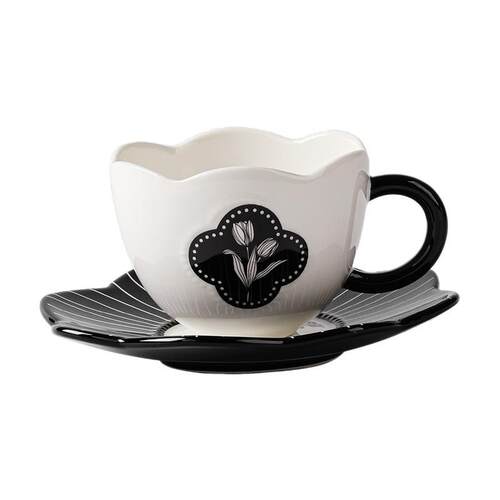Ceramic Tulip Set French Style Bowl Plate Dish Tableware