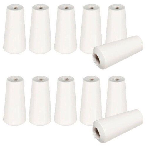 12 Pcs Roller Pendant Window Shutters Pull Ends Wooden Cord