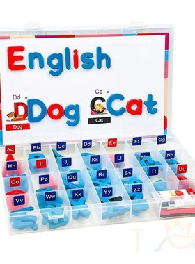 Magnetic Letters 10/26 Pcs Uppercase Lowercase Foam Alphabet