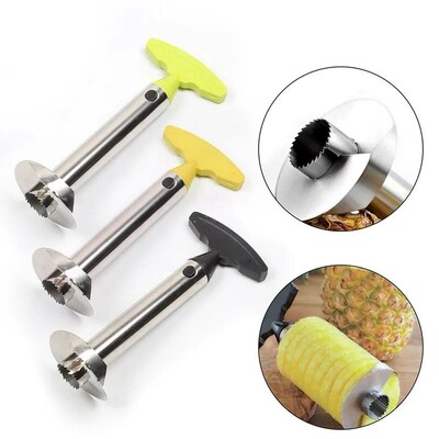 Pineapple Slicer Peeler Cutter Parer Knife Stainless Steel K