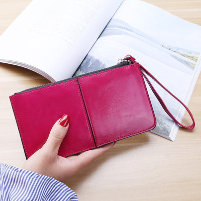 Women Wallet Long Fashion Zipper Clutch Hand Bag 2022 New Mo