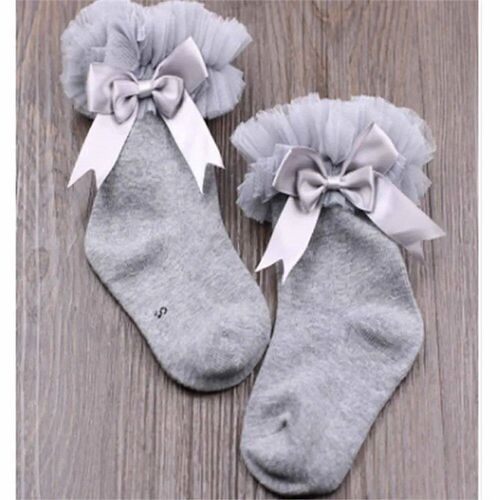 newborn baby knee high stockings Girls lace Princess stockin