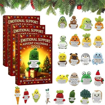 Emotional Support Advent Calendar , Birthday and Christmas
