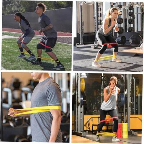 Exercise Resistance Bands Fitness Rubber Yoga Elastic Band