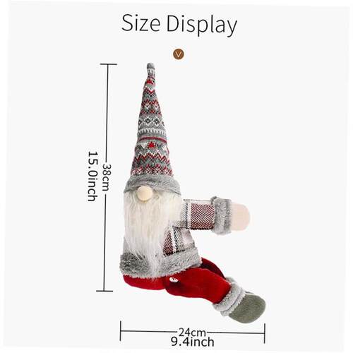 2020 Christmas Santa Claus Ornament Curtain Buckle Xmas Tree