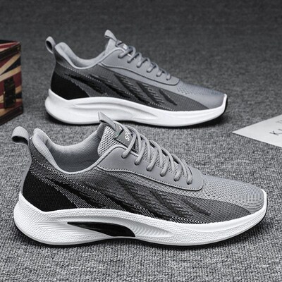 A Generation Of Mens Fly Woven Breathable Casual Shoes Men