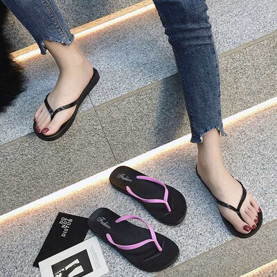Flip-Flops Womens Outer Wear Flip-Flops Couples Slip-Flops