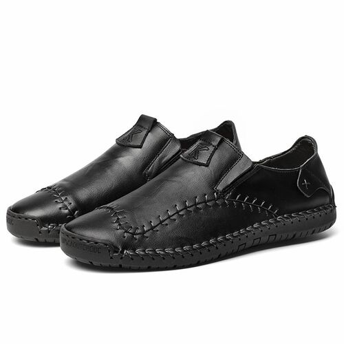Casual shoes large mens shoes Doudou leather shoes new men