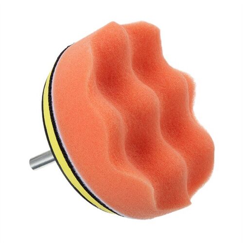 4pc Practical Gross Polishing Buffer Pads Set & Drill Ad