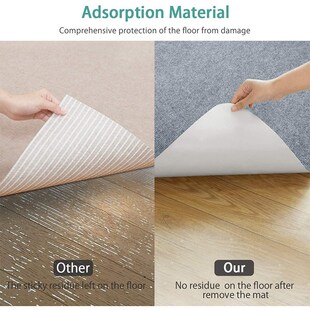 Office Carpet Mat Slip PVC Floor Home Chair Anti Protector