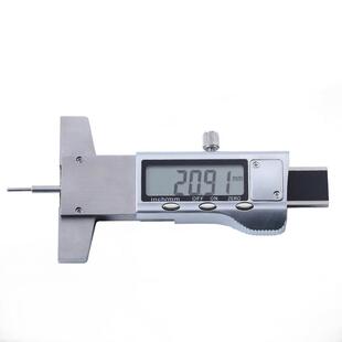 Tire tread depth caliper measures tire tread from 0-25mm