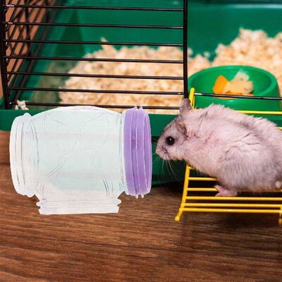 Hamster Pipe Cage External Plastic Tube Rat Cages DIY