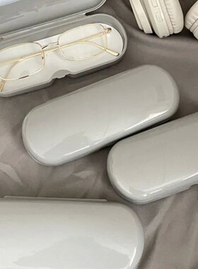 Portable Glasses Case Hard Shell Myopia Fabrics Eyewear Case