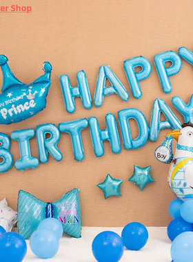 Happy Birthday Balloons Set for Kids Girl Boy Wife Women Bal