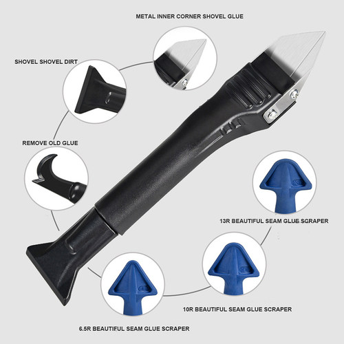 Silicone Scraper Glue Remover Knife Angle Beauty Crevice Spa