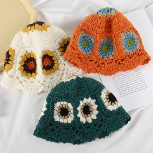 2021 Panama New brand women wool fashion pure cotton hats