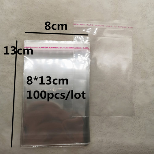 Wholesale 4x6-14x14cm Various Models Resealable Poly Bag Tra