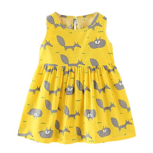 Baby Girls Dress Clothes Kids Sleeveless Princess Dress Page