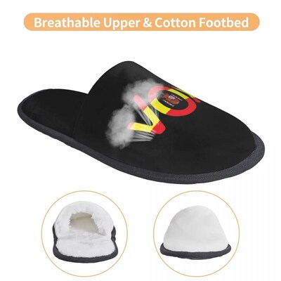 Custom Spanish National Emblem Vox Memory Foam Slippers