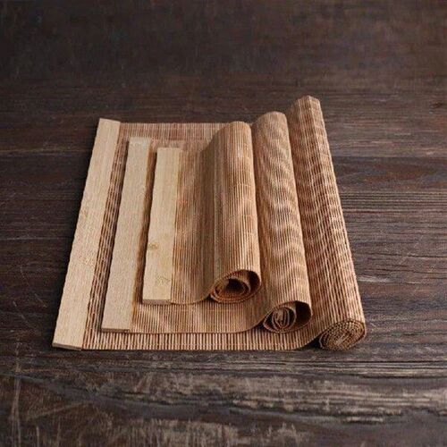 Natural Bamboo Table Runner Placemat Tea Mats Table