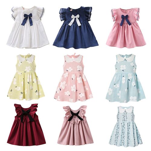 Toddler Dress Summer 2023 Sleeveless Birthday Party Princess
