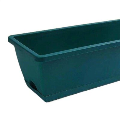 2x Window Box Planter Planter Boxes Rectangular Decoration