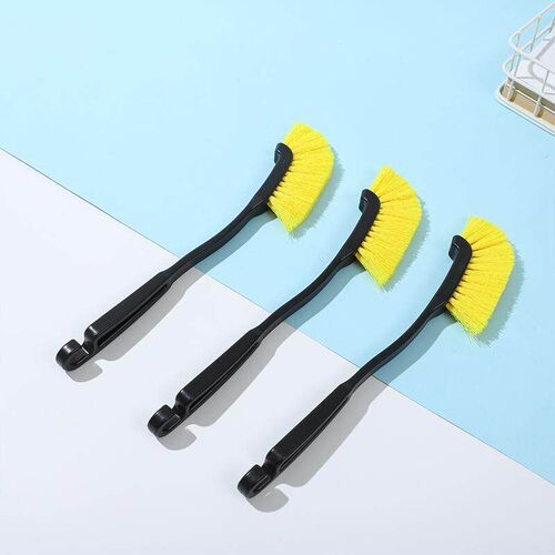 Car and Motorcycle Long Handle Wheel Hub Brush Cleaning Tool
