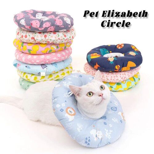 Anti Bite Neck Collar for Pet Cat Recovery Collar Soft E-col