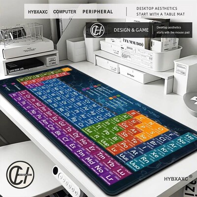 Game Mausepad 900x 400 Large Periodic Table of Chemical Elem