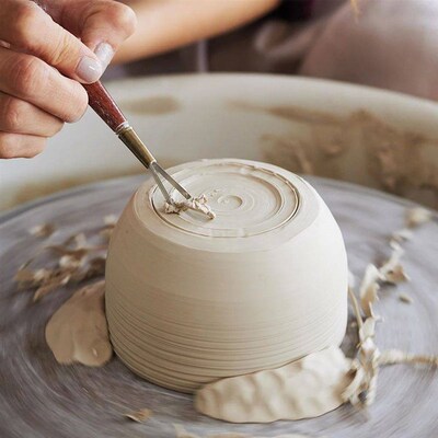 500G White Pottery Clay DIY Handmade Bake-Free Air-Drying Sh