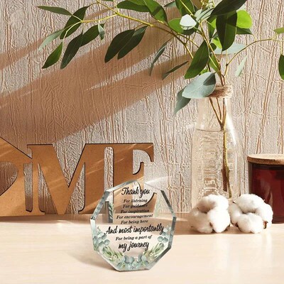 1pc Acrylic Colleague Leaving Farewell Gift Thank You Gift F