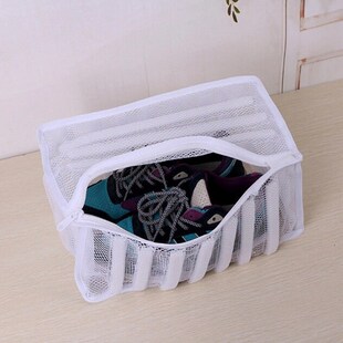 White Laundry Bag Organizer Bag For Shoe Mesh Laundry Shoes