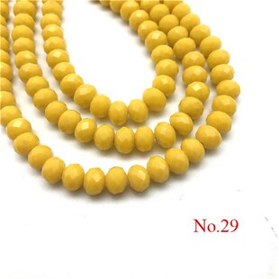 3x4mm/4x6mm/6x8mm Crystal Rondel Beads Wheel Faceted Glass B