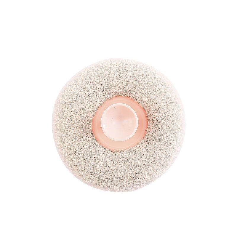 New Bath Puff with Suction Cup, Exfoliating and Foaming Wond