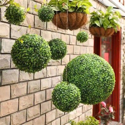 Boxwood Balls Artificial Plant Topiary Ball Artificial