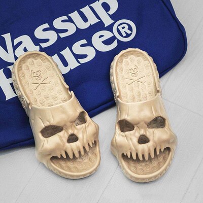 Men Fashion Cork Slippers Slides Beach Sandals Mans Male拖鞋