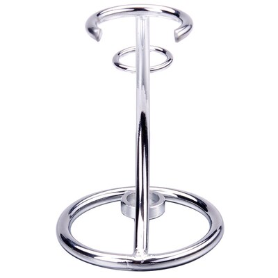 Beard Mens Shaving Brush Stand Shaver Stainless Steel Holde